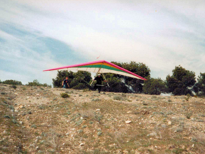 Dan Launching his Calypso